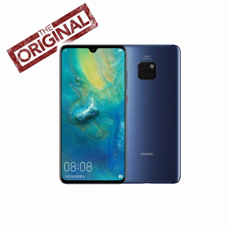 HUAWEI Mate 20 смартфон 6 53 дюймов с полным экраном 2244X1080 Kirin 980 Восьмиядерный Android 9 4000 мАч