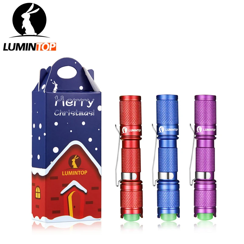 LUMINTOP, новинка, новогодний инструмент, AAA 110 люмен, брелок, EDC, мини фонарик с Cree, XP-G2, светодиод, хвост