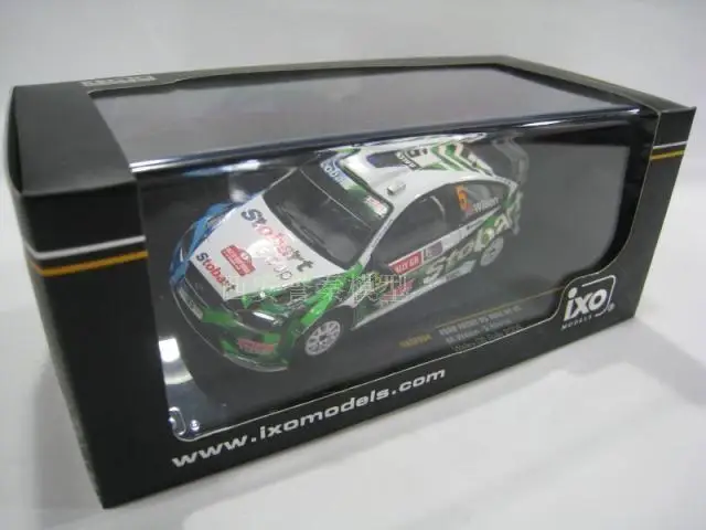 I XO 1:43 Ford Focus RS WRC 08 2009 сплав модель автомобиля литье под давлением металлические игрушки подарок на день рождения для детей мальчиков