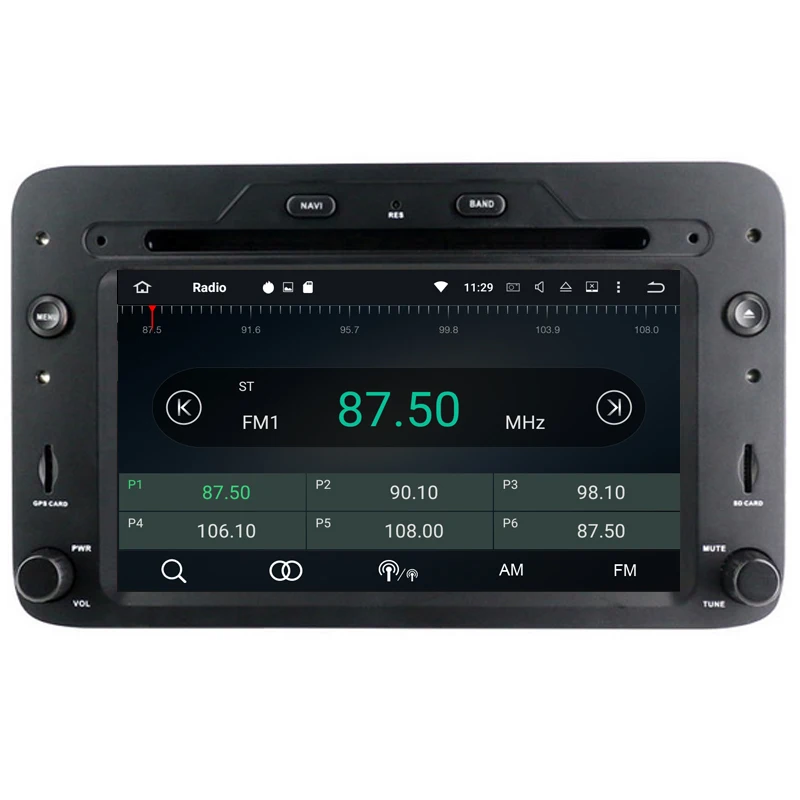 

IPS 2 Din Auto Radio Android 10 For Alfa/Romeo/Spider/Brera/159 Sportwagon RAM 2G Car Multimedia Video DVD Player GPS USB DVR