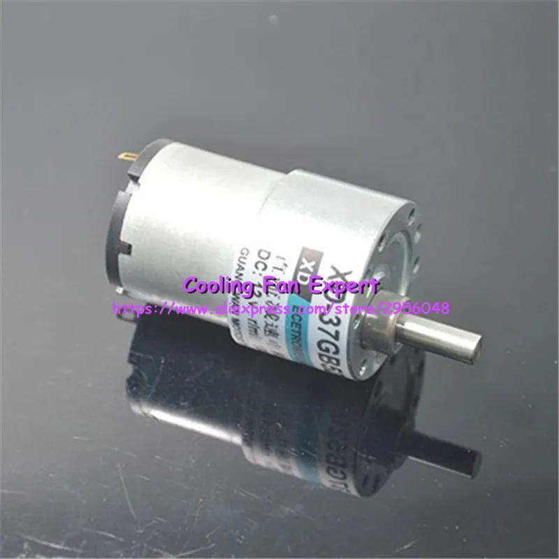 XD-37GB520 DC 12V 24V торможение миниатюрная Регулируемая скорость двигателя мотор 5RPM 6RPM