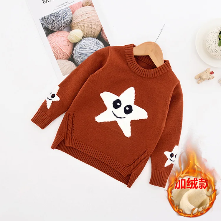 Детская одежда теплый хлопковый Бархатный комплект плюшевого нижнего белья для