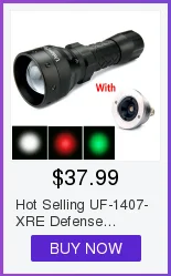 UniqueFire 1505 ИК 940nm мини инфракрасное излучение светодиодный фонарик ночного видения 3 Вт факел использование 1 х 18650 батареи(не включает