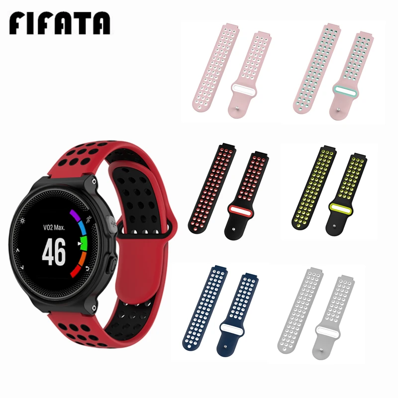 FIFATA Sport Silicone Strap For Garmin Forerunner 220 230 235 630 620 735 Replacement Watch Band Approach S20 S5 S6 | Электроника