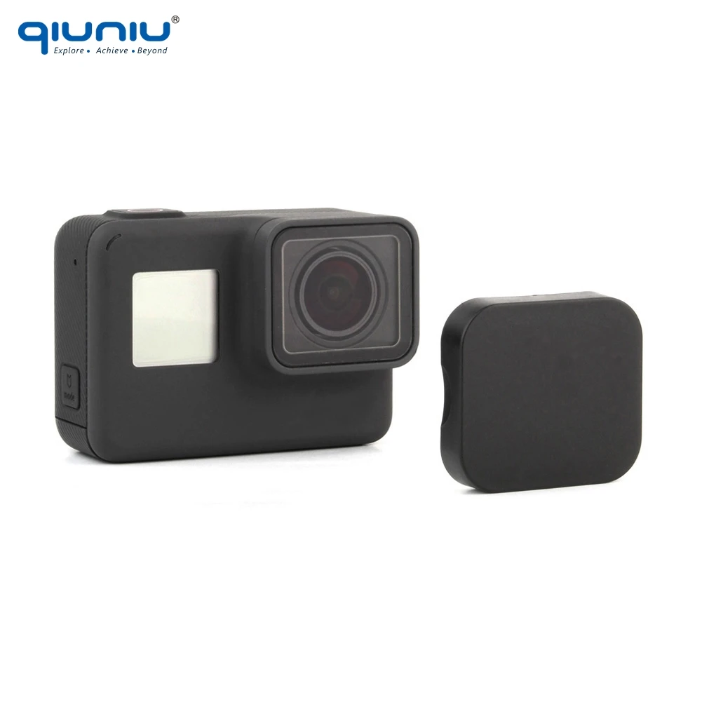 Твердый пластиковый защитный чехол для объектива QIUNIU аксессуары GoPro HERO5 HERO6 HERO7 Black