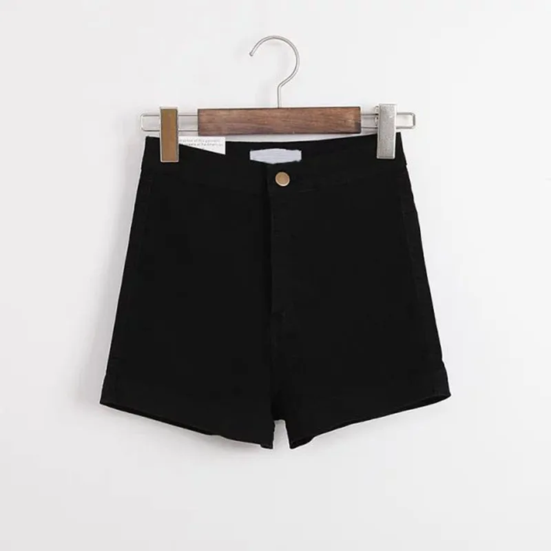 Женские винтажные шорты GOPLUS узкие облегающие с эластичной завышенной талией