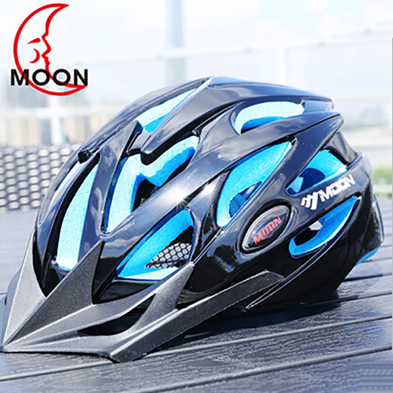 Moon Bike шлемы шлем для езды на велосипеде с сеткой от насекомых Сверхлегкий цельный