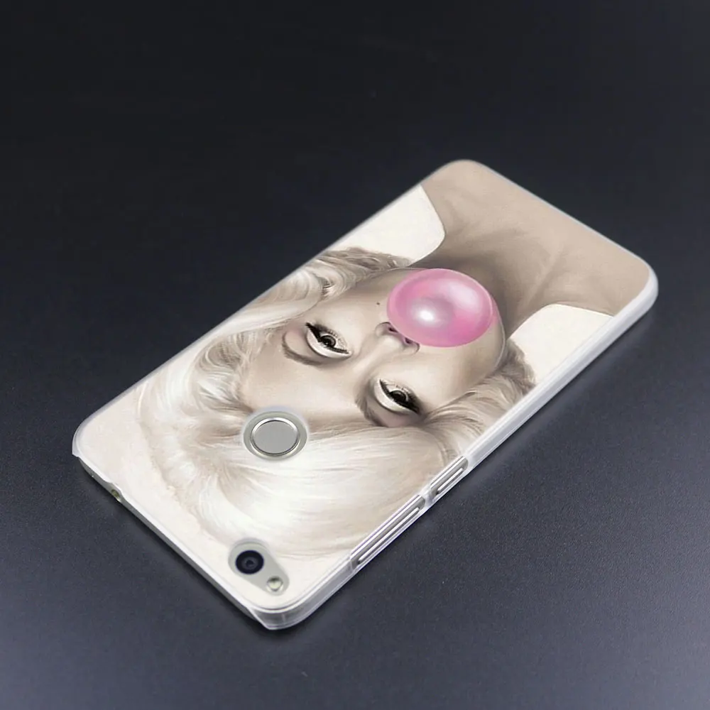 MLLSE Мэрилин Монро модный жесткий чехол для Huawei NOVA 3 3i 4 Honor V20 8X 8A 7A Pro 7X 7C 7S 8 9 10 Lite Play
