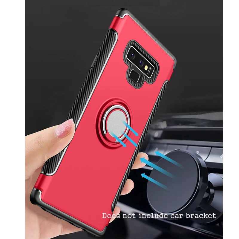 Yeuzoe Модный чехол для Samsung Galaxy Note 9 ударопрочный кронштейн металлический держатель