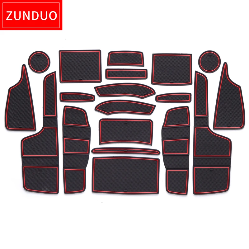 ZUNDUO Противоскользящий слот для ворот подставка чашки Ford RANGER 2012-2021 аксессуары