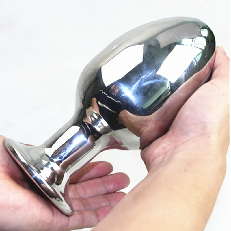 Solid Anal Plug Bolt Fist Sex Toys Stainless Steel Backyard Butt Anus Dilator Female Male Massager Device HH34 | Красота и здоровье