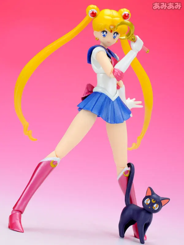 PrettyAngel Подлинная Bandai S.H.Figuarts Pretty Guardian Sailor Moon 20th ПВХ Action Figure|action figure|sailor moon action