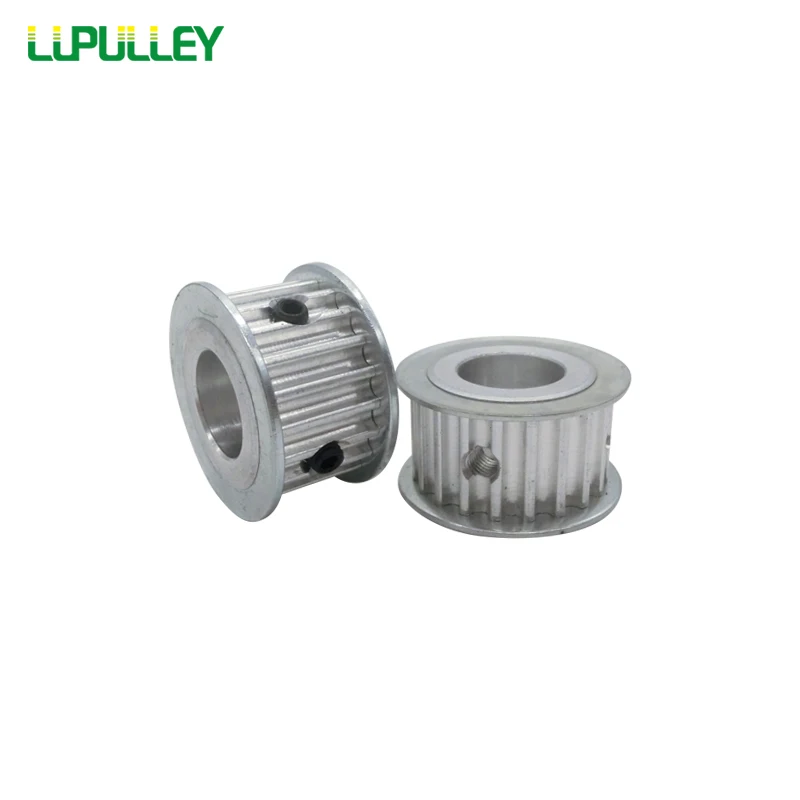 LUPULLEY 2шт HTD 5M зубчатый шкив 20т 20 зубьев отверстие 5/6/6.35/8/10/12/12.7/14/15/16 мм для 15 мм/20