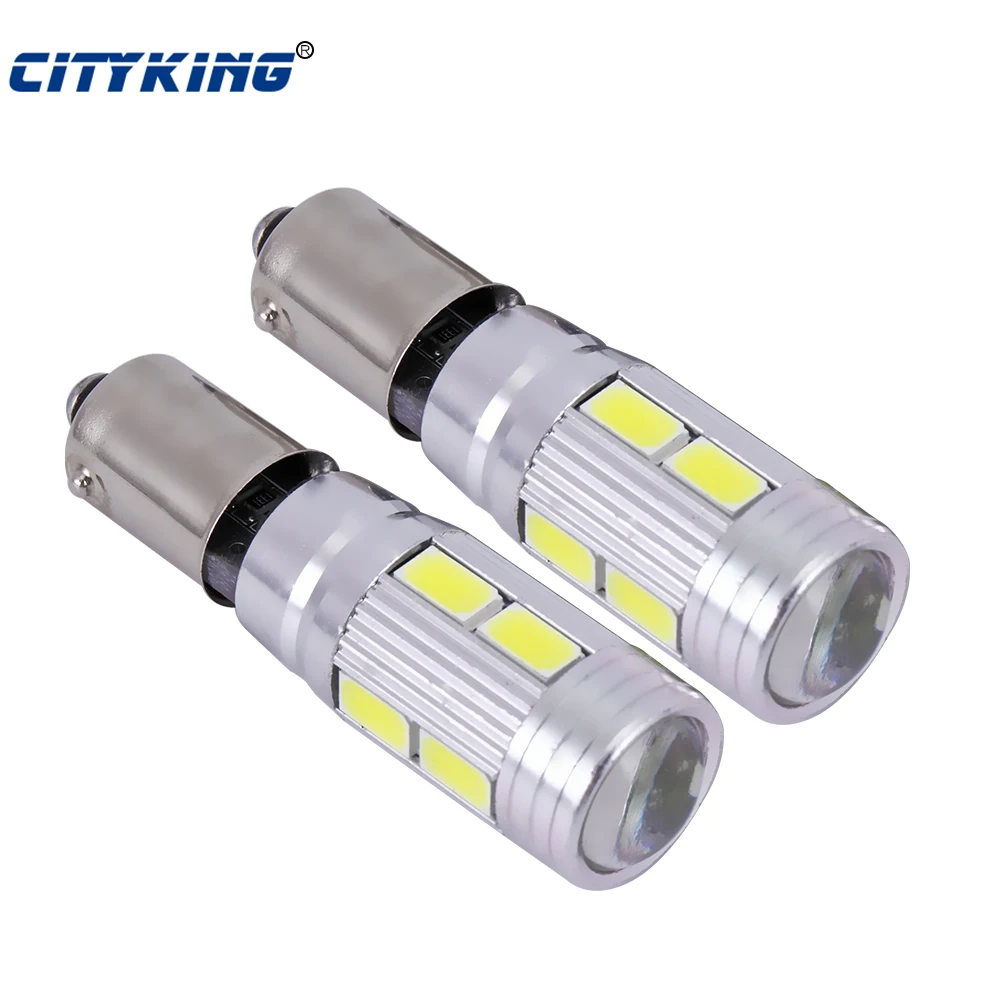 1 шт./лот Canbus ba9s 10led bulb 5630 5730 smd car Light T4W 10smd CAR LIGHT безотказная белая лампа|car light|canbus