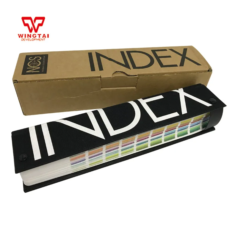 

100% Sweden Portable NSC INDEX A-6 Semi Gloss Color Card Fan-shape Design