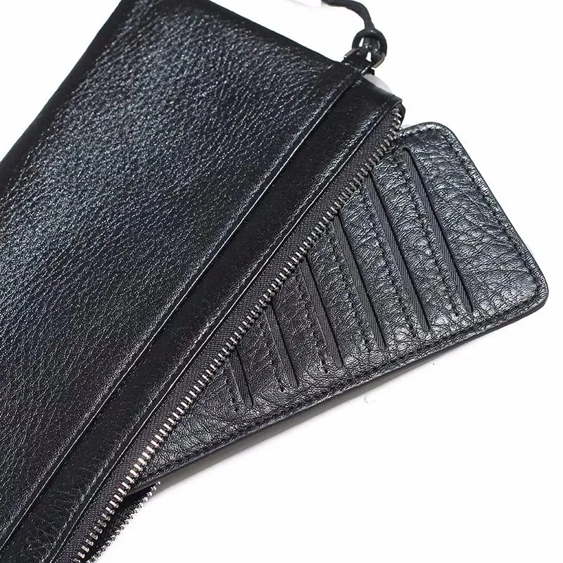 Универсальный Топ Коровьей Кожа Молния Кошелек Сумка Чехлы Для БК Aquaris M5 X5 E5 BQS-5020