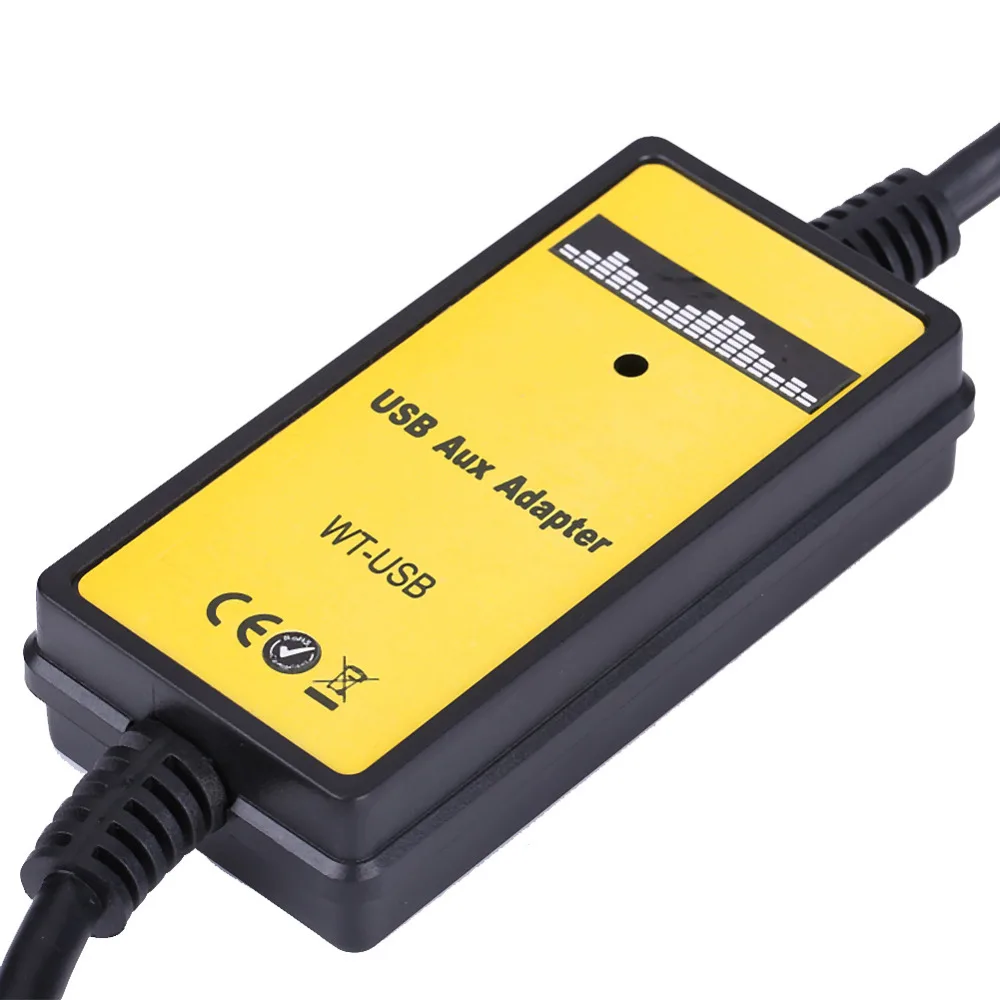 Автомобильный USB Aux In адаптер MP3 плеер кабель радио аудио интерфейс для Toyota Camry Corolla