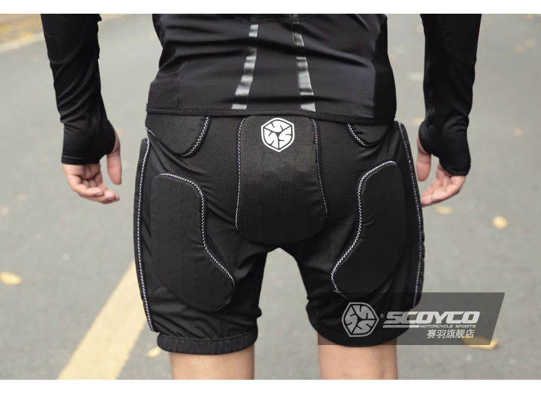 SCOYCO PM01 мотоциклетные панцири брюки мотобайк Велосипедный спорт DH MTB дышащий