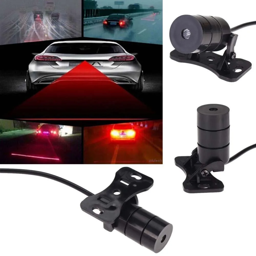 IZTOSS автомобильный предупреждающий лазерный задний противотуманный фонарь