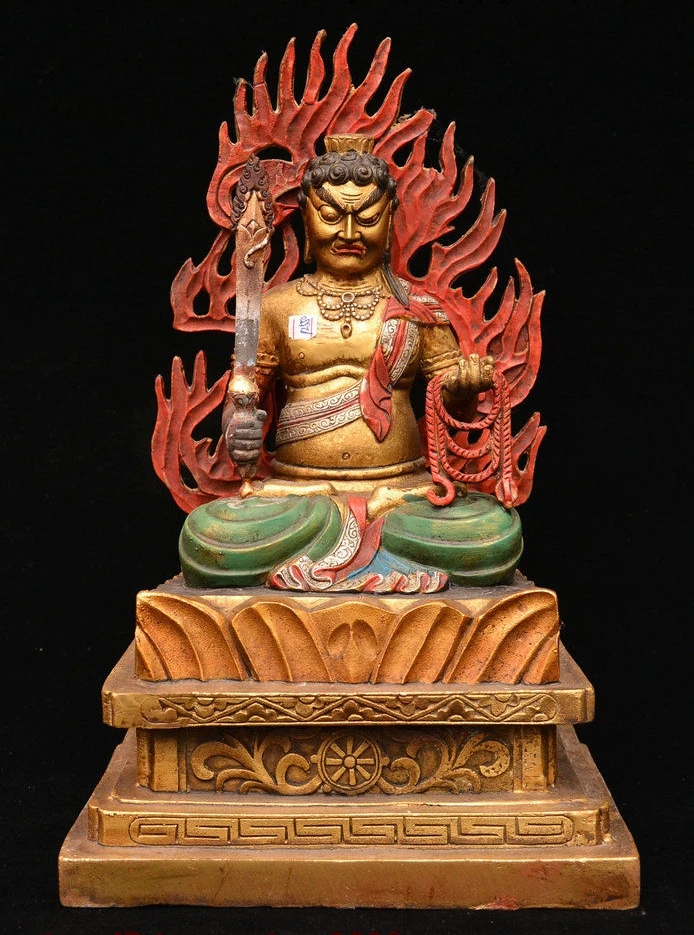 Статуя Будды из японского фудо Мио-о акаланаты 13 дюймов китайский буддийский
