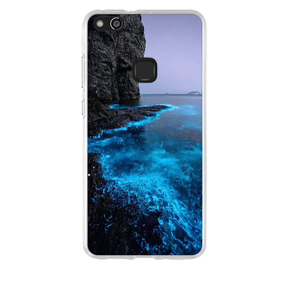 Чехол для Huawei P10 Lite силиконовый 3d прозрачный чехол телефона|Бамперы| |