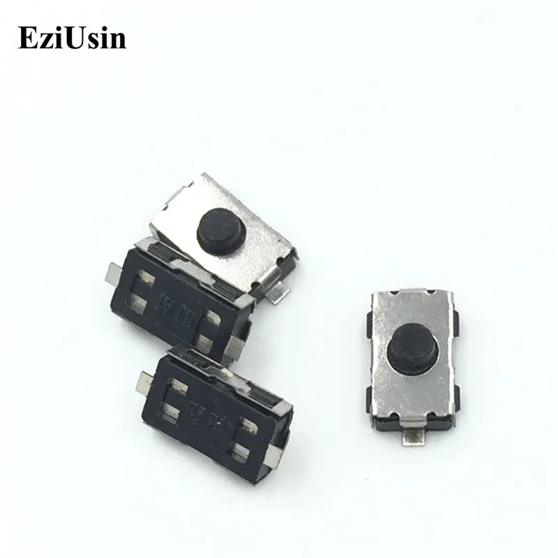 

EziUsin 3*6*2.5 NC NO Micro Switch Normally Closed/Open SMD Touch Silica Gel Button Keys Interrupteur 4*6