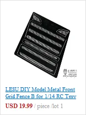 LESU 1/14 Tmy RC MAN тягач модель автомобиля Модернизированный металлический ящик для инструментов A TH04726