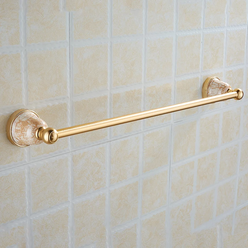 Бесплатная доставка один держатель для полотенец стойка из алюминия и керамики