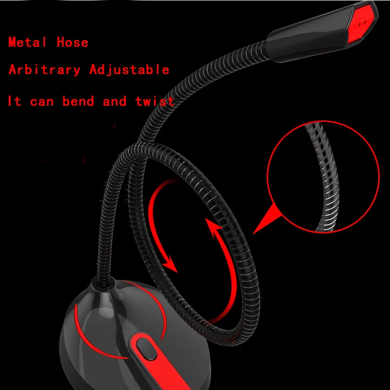USB Microphone for Computer PC Desktop Laptop Notebook Cable Recording Gaming Podcasting usb Condenser microphones | Электроника