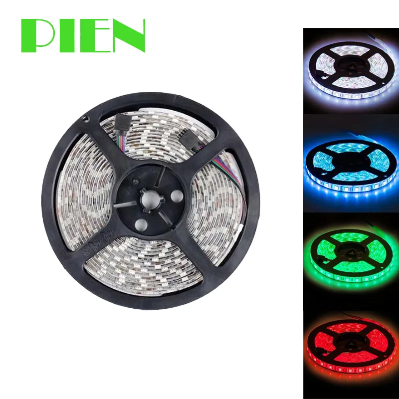Светодиодная лента водонепроницаемая 100 м RGB белая RGBW 5050 2835 5630 IP65 IP67 IP68 4000K для