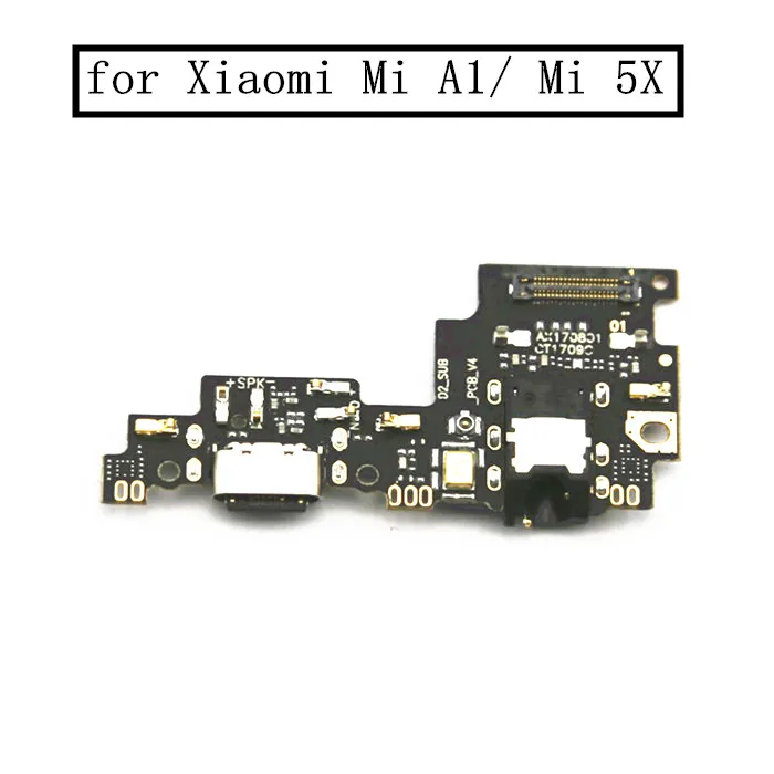 

for Xiaomi Mi A1 Mi 5X USB Charger Port Dock Connector PCB Board Ribbon Flex Cable + Headphone Jack Audio Earphone Charging Port