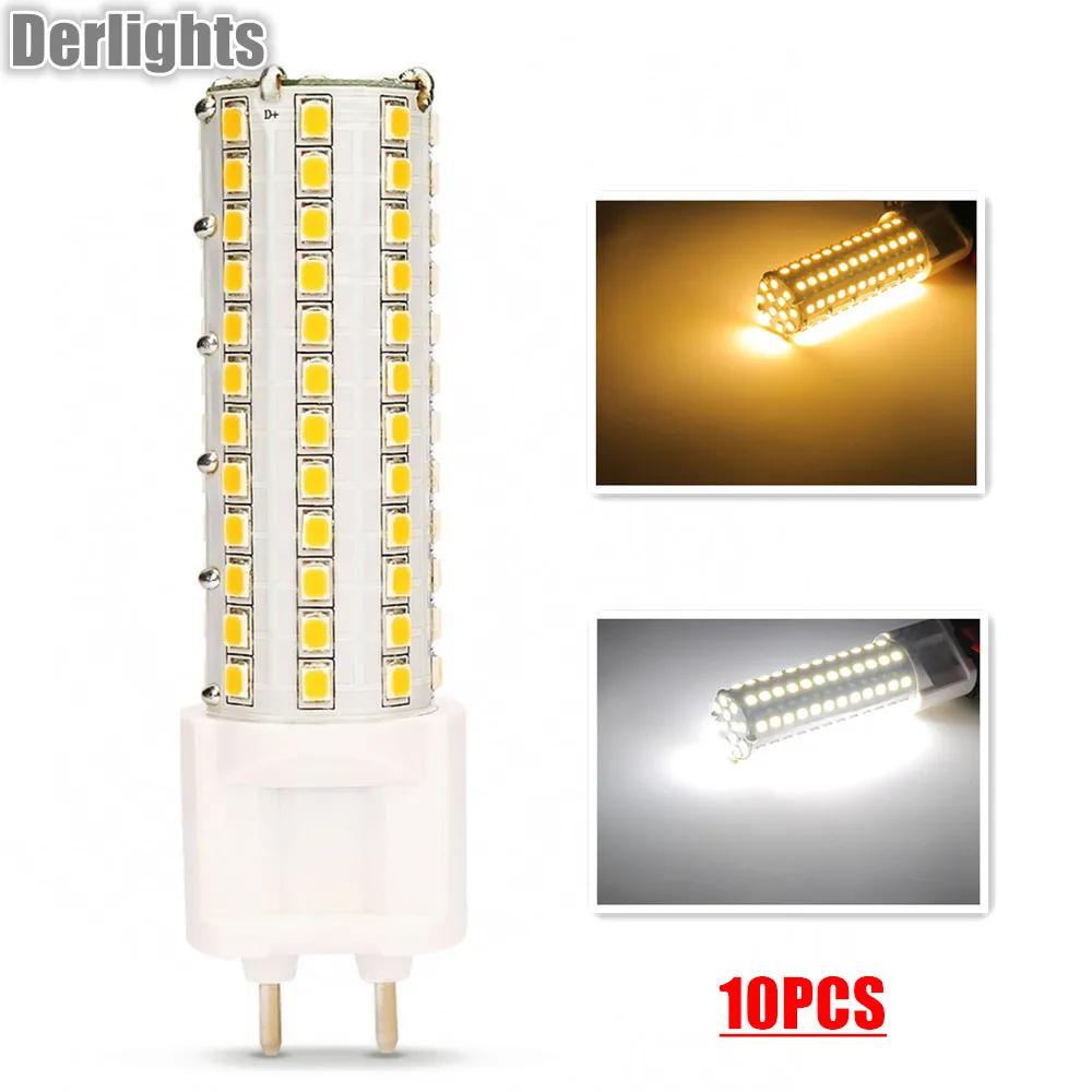10pcs/Lot G12 LED Corn Light 12W LED Bulb AC85~265V SMD2835 Warm/Cold White Ultra Bright LED Lamp Home Indoor Lighting