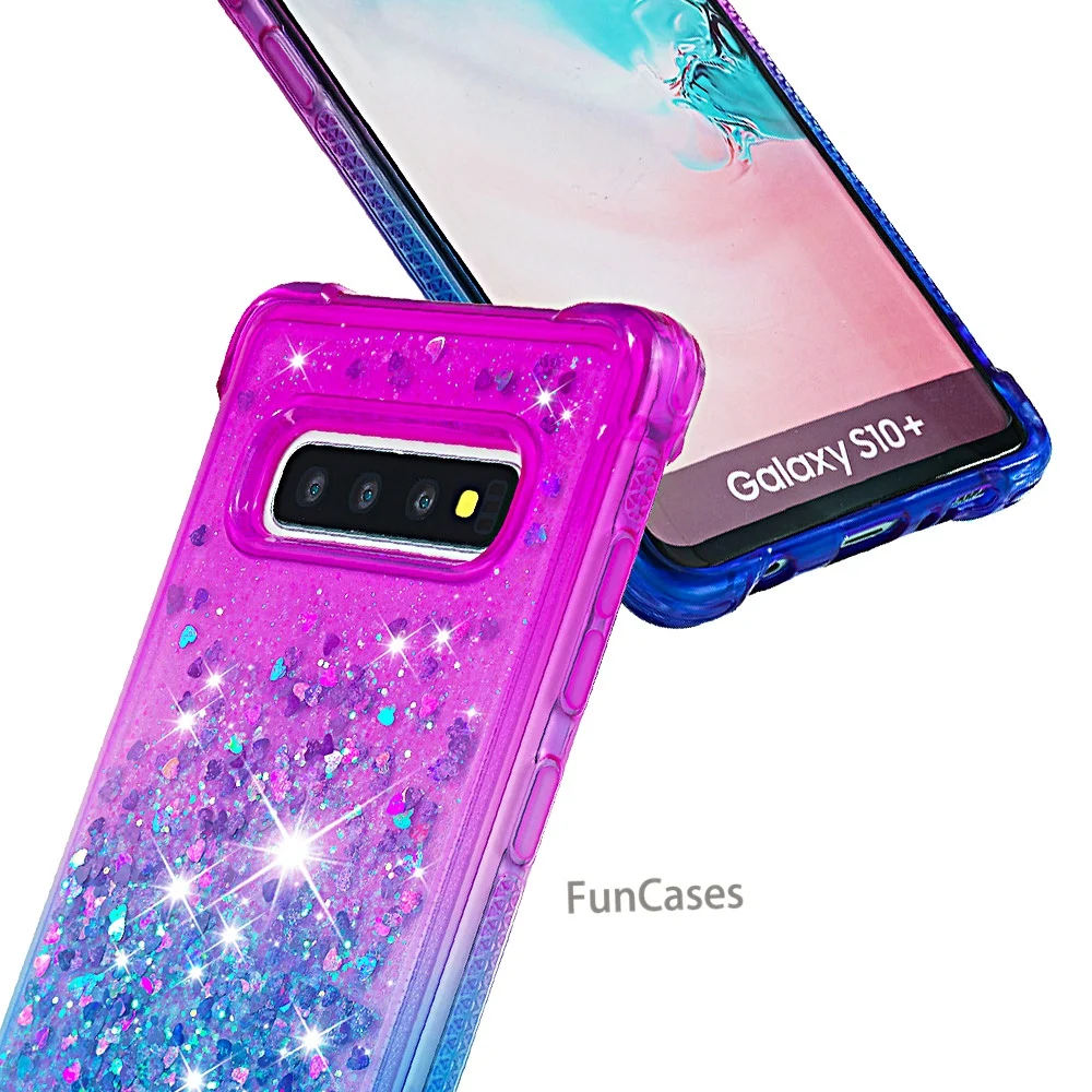 Для samsung Galaxy S10 + Plus Роскошный Бриллиантовый чехол с сияющими блестками Bling