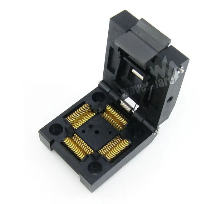 QFP100 TQFP100 FQFP100 PQFP100 IC51-1004-809 Yamaichi QFP IC тестовый Адаптер для программирования гнезда 0 5