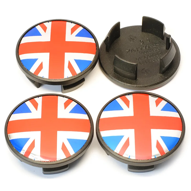 4 шт. 54 мм центральный колпачок автомобильного колеса Union Jack для Mini Cooper S JCW R55 R56 R57 R60