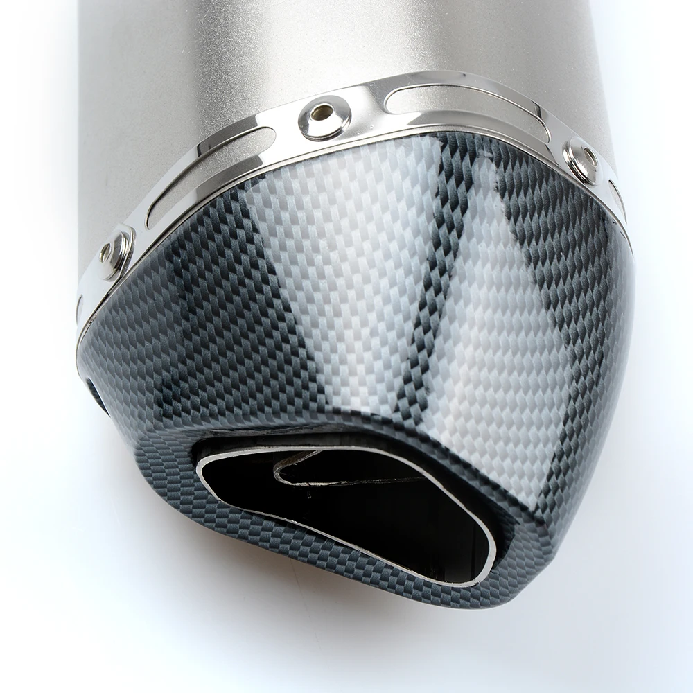 Универсальная мотоциклетная выхлопная труба модифицированный глушитель 38- 51 мм