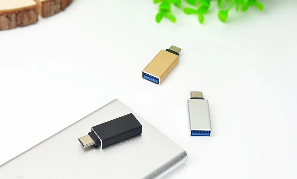 Тип usb C OTG адаптер мужчин USB3.0 Женский адаптер Тип-C конвертер usb для Macbook Nexus Nokia N1 для Samsung S8 Plus