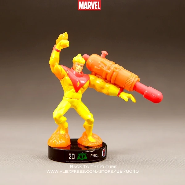 Disney Marvel X Men человеческий фонарь 8 см фигурка аниме мини украшение Коллекция ПВХ