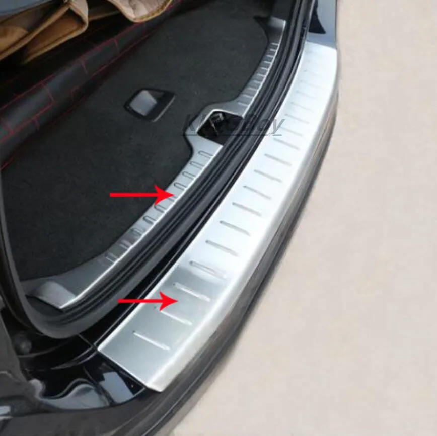 Для Volvo XC60 2008-2012 автомобильные аргуары из нержавеющей стали задний бампер