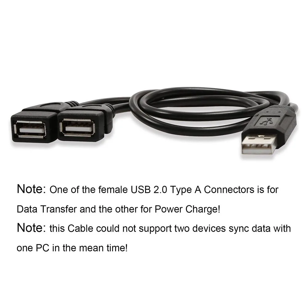 Универсальный USB 2,0 Мужской Двойной Флеш-накопитель USB с гнездовым разъем сплиттера 2 Порты и разъёмы usb-хаб адаптер для кабеля для передачи данных Шнур для портативных компьютеров