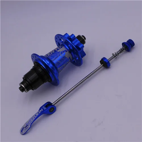Blue QR XD KOOZER XM490 MTB горный велосипед 6 Болт дисковый подшипник ступицы задние 135*10 142*12 мм QR через XD Freehub - Цвет: Blue QR XD