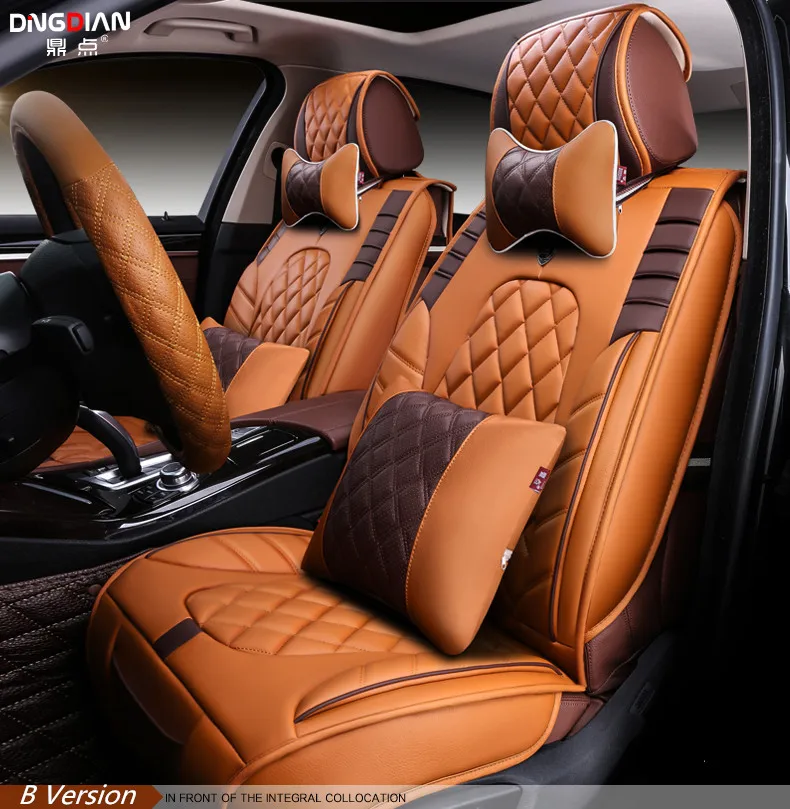 3D Стильный чехол для автомобильного сиденья Volvo C30 S40 S60L V40 V60 XC60 XC90