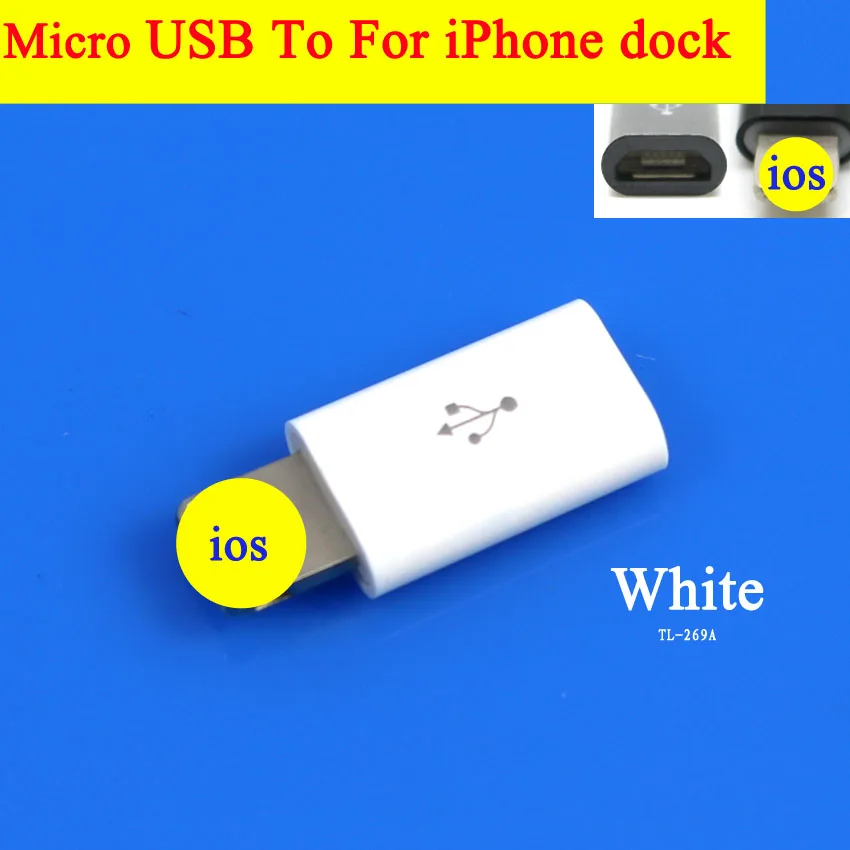 Cltgxdd 1 шт. 8 контактный преобразователь в микро USB 2 0 адаптер для Android iPhone 5/5s 6/6s Plus iPad