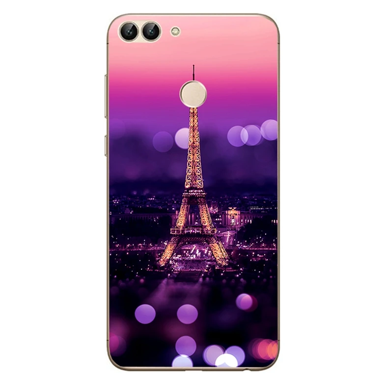 Чехол для телефона Huawei P Smart 2018 чехол из ТПУ с принтом на Мягкий силиконовый PSmart