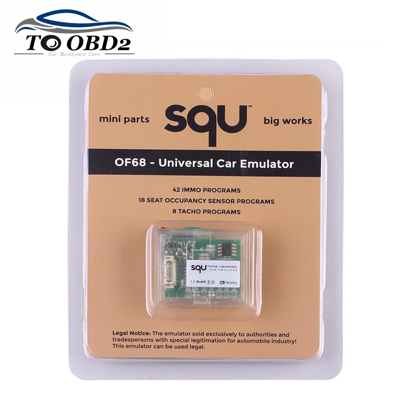 Универсальный эмулятор автомобиля 5 шт./лот мини детали Big Works SQU OF68 поддерживает