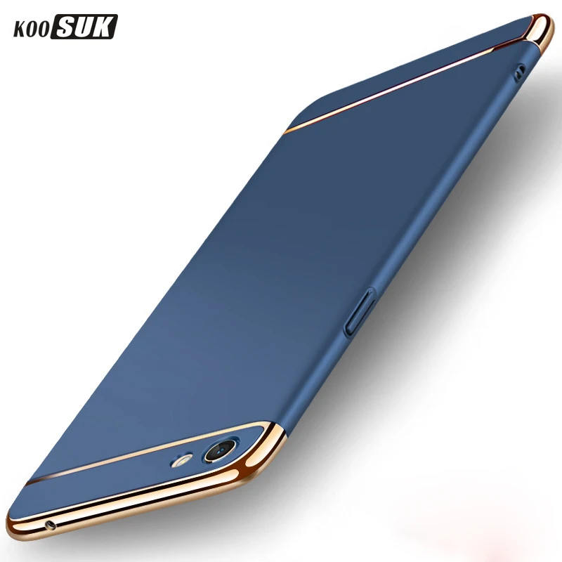 Чехол для OPPO R11 Plus 3 в 1 полная защита чехол телефона R11S металлическая матовая