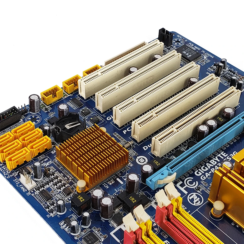 Gigabyte GA-P43-ES3G REV 1,0 настольная материнская плата P43-ES3G P43 розетка LGA 775 для Core 2 DDR2 16G ATX оригинальная б/у материнская плата