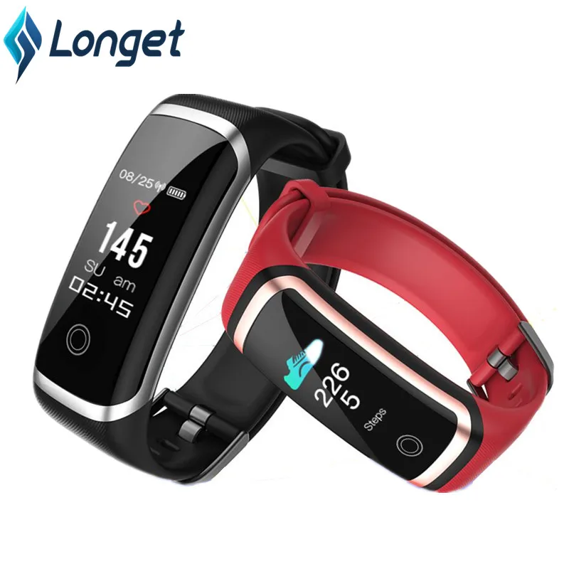 Longet M4 умный браслет в реальном времени монитор сердечного ритма + измерять