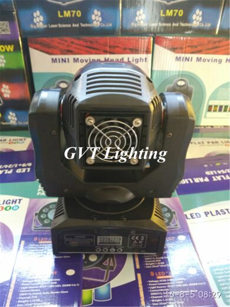 20 шт./лот Led 60 Вт точечный движущийся головной свет профессиональный DMX Gobo