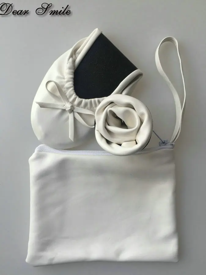 Женские складные балетные туфли на плоской подошве со складками для свадьбы gfit